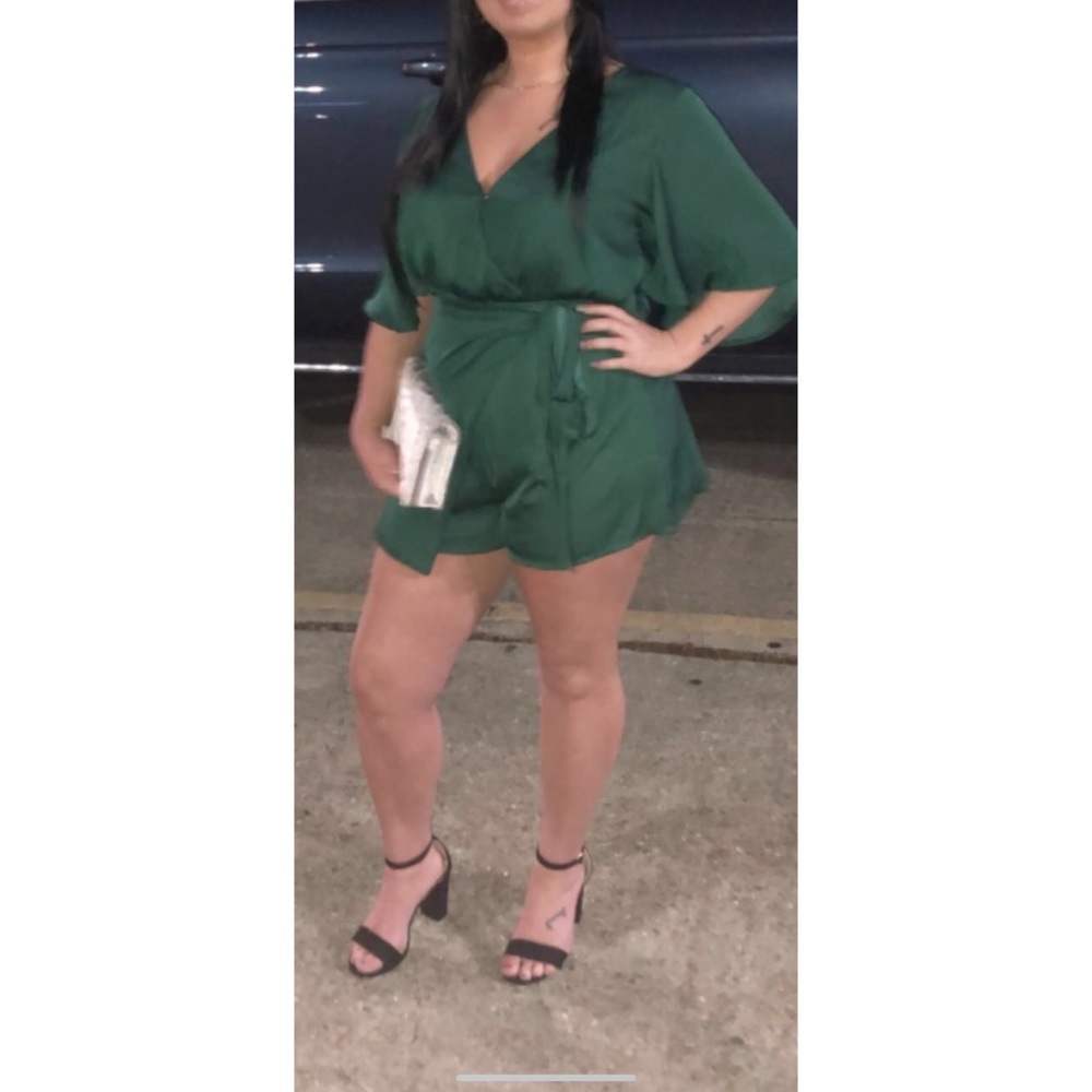 Green romper!